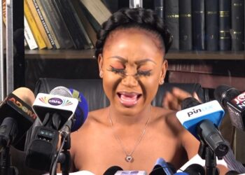 Akuapem Poloo breaks down into tears, addressing media after ‘prison’ encounter