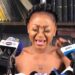 Akuapem Poloo breaks down into tears, addressing media after ‘prison’ encounter
